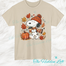 Load image into Gallery viewer, Pumpkin Spice Snoopy T-shirt