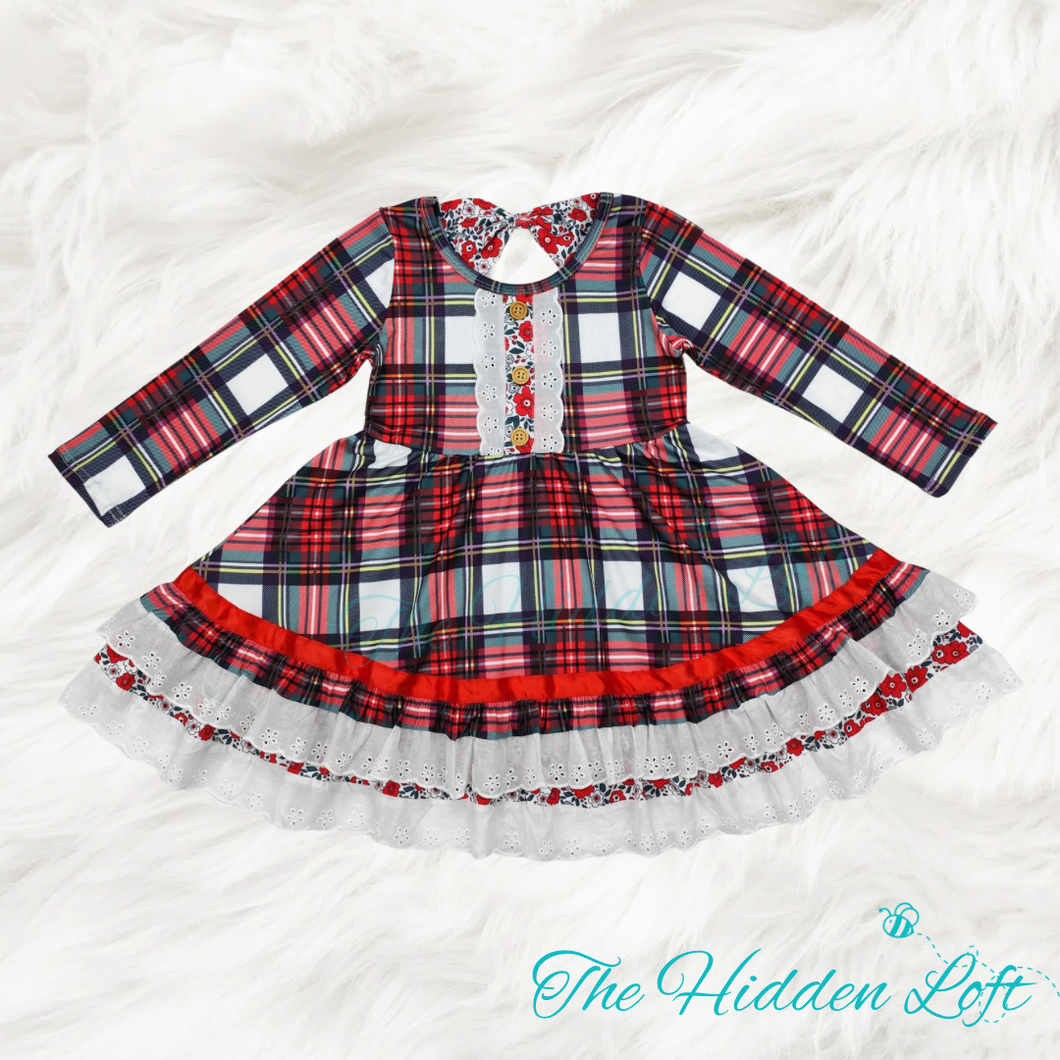 Plaid Christmas Dress