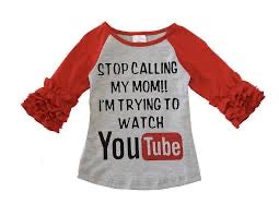 Stop Calling my Mom YouTube Shirt