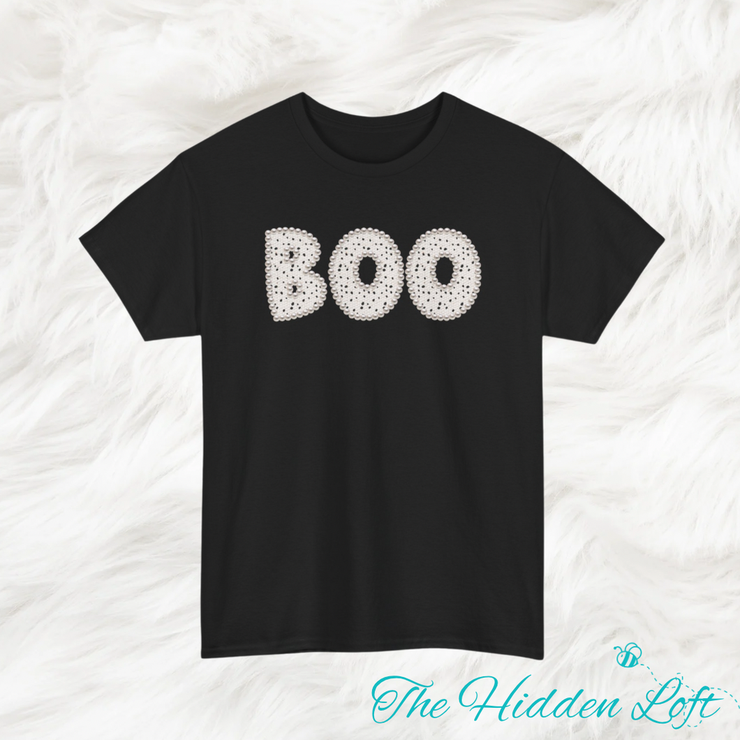 Pearl Print Boo T-Shirt