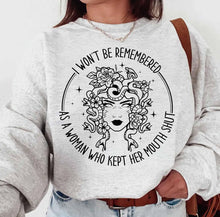 Load image into Gallery viewer, Medusa Mouth Shut Sweatshirt