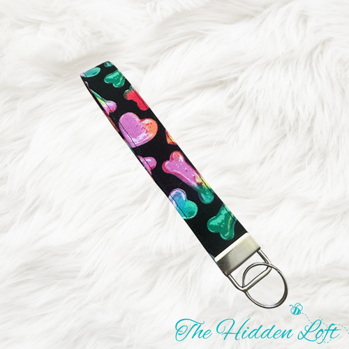 Paws & Hearts Key Fob Keychain