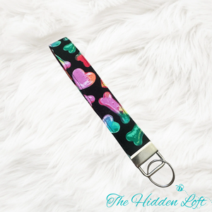 Paws & Hearts Key Fob Keychain