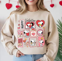 Load image into Gallery viewer, Snoopy Valentine Sweatshirt
