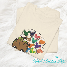 Load image into Gallery viewer, Tree Character with Balloons T-Shirt