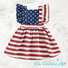Load image into Gallery viewer, Stars and Stripes Dress