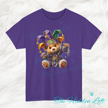 Load image into Gallery viewer, Mardi Gras Bear T-shirt
