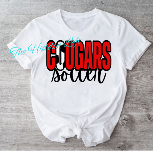 Cougars Soccer T-shirt