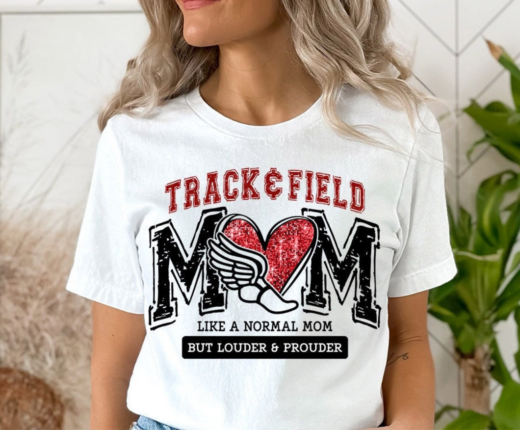 Track and Field Mom T-shirt