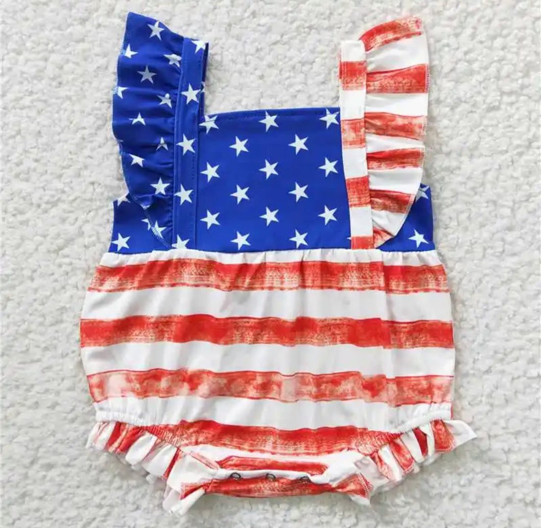 Patriotic Baby Romper