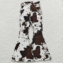 Load image into Gallery viewer, Women’s Cowhide Denim Bell Bottoms