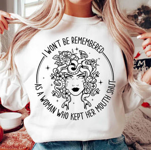 Medusa Mouth Shut Sweatshirt