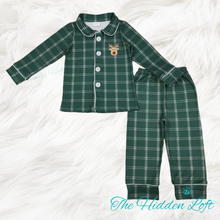 Load image into Gallery viewer, Moose Christmas Pajamas