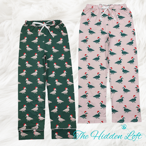 Adult Christmas Duck Pajama Pants