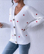 Load image into Gallery viewer, Women’s Heart Sweater