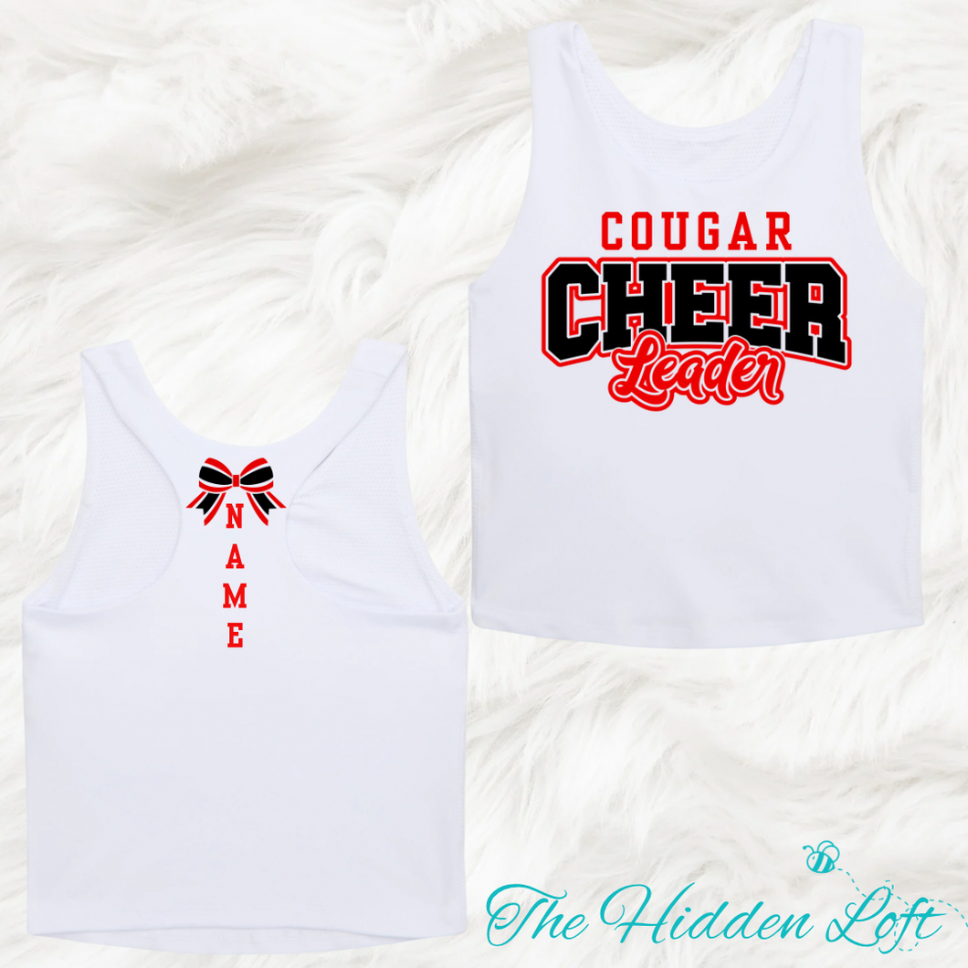 Cougars Cheerleader Tank Top
