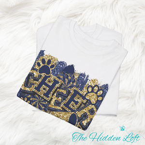 Faux Glitter Cheer T-Shirt