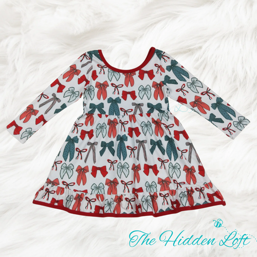 Christmas Bow Dress