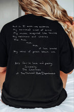 Load image into Gallery viewer, Tortured Poets Dept T-Shirt