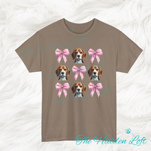 Load image into Gallery viewer, Beagles and Bows T-shirt