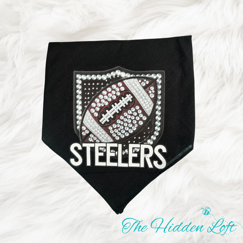 Faux Gem Steeler Bandana