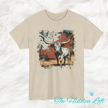 Load image into Gallery viewer, Western Longhorn T-shirt