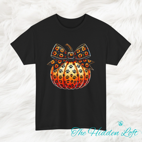 Paw Print Pumpkin T-Shirt