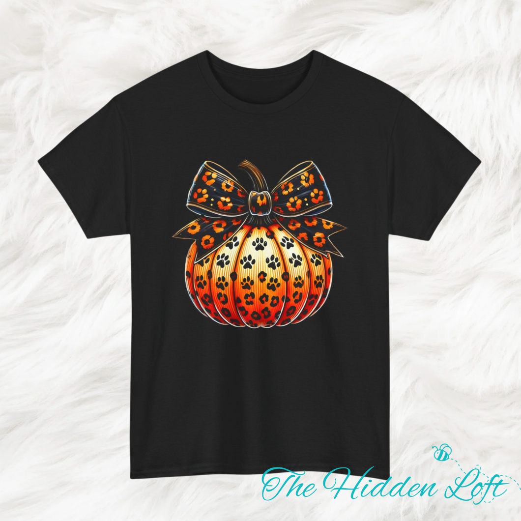Paw Print Pumpkin T-Shirt