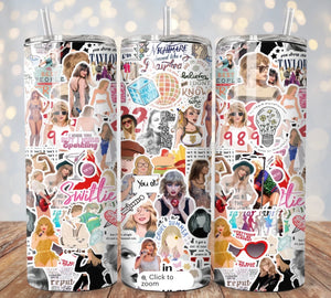 TS ‘sticker’ Tumbler