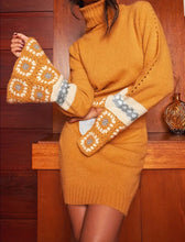 Load image into Gallery viewer, Vintage Inspired Sweater Dress