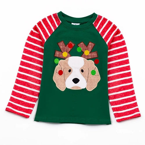 Boy’s Christmas Dog Shirt