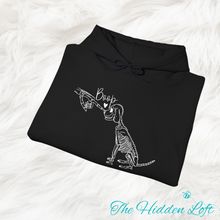 Load image into Gallery viewer, Boop Skeleton Dog Hoodie