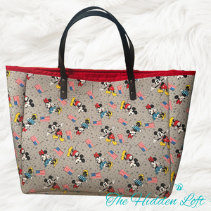 Patriotic Mouse Tote Bag