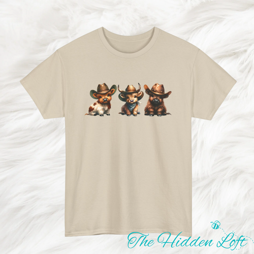 Western Highland Cows T-shirt