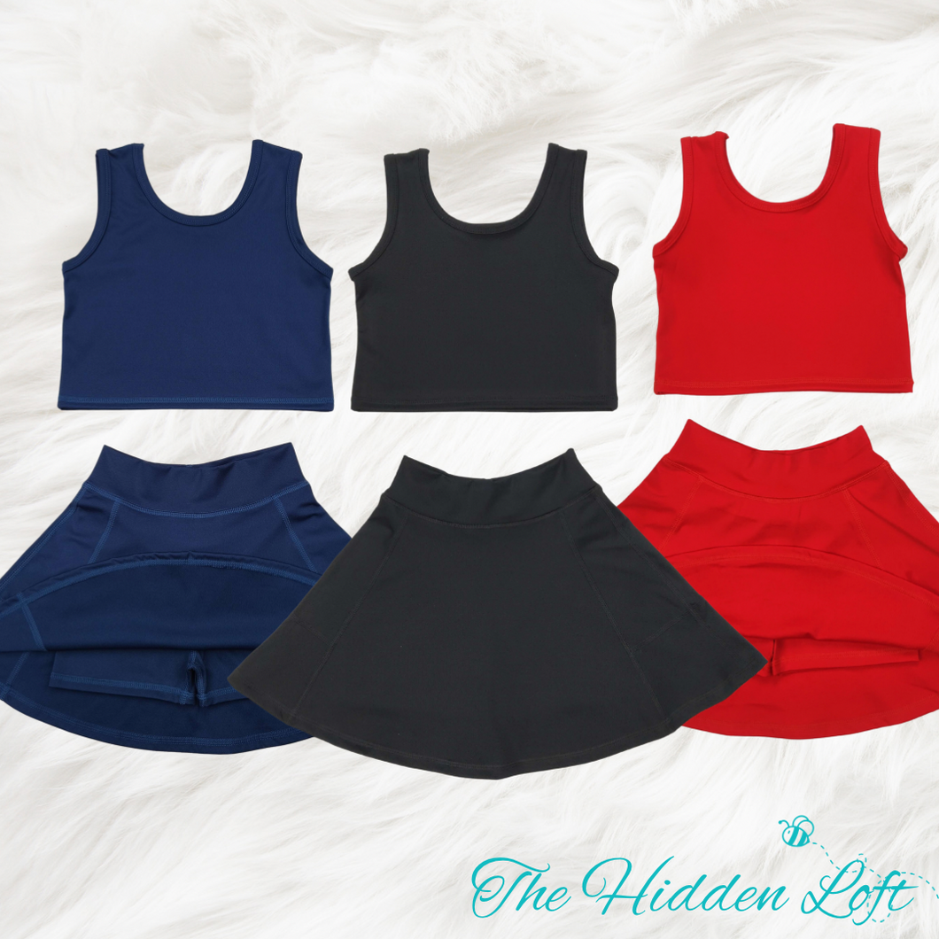 Sporty Skirt Set