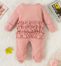 Load image into Gallery viewer, Ruffle Footed Baby Romper