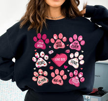 Load image into Gallery viewer, Valentine Paws Sweatshirt