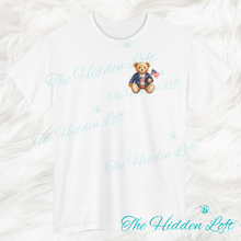 Load image into Gallery viewer, Small Patriotic Bear T-Shirt