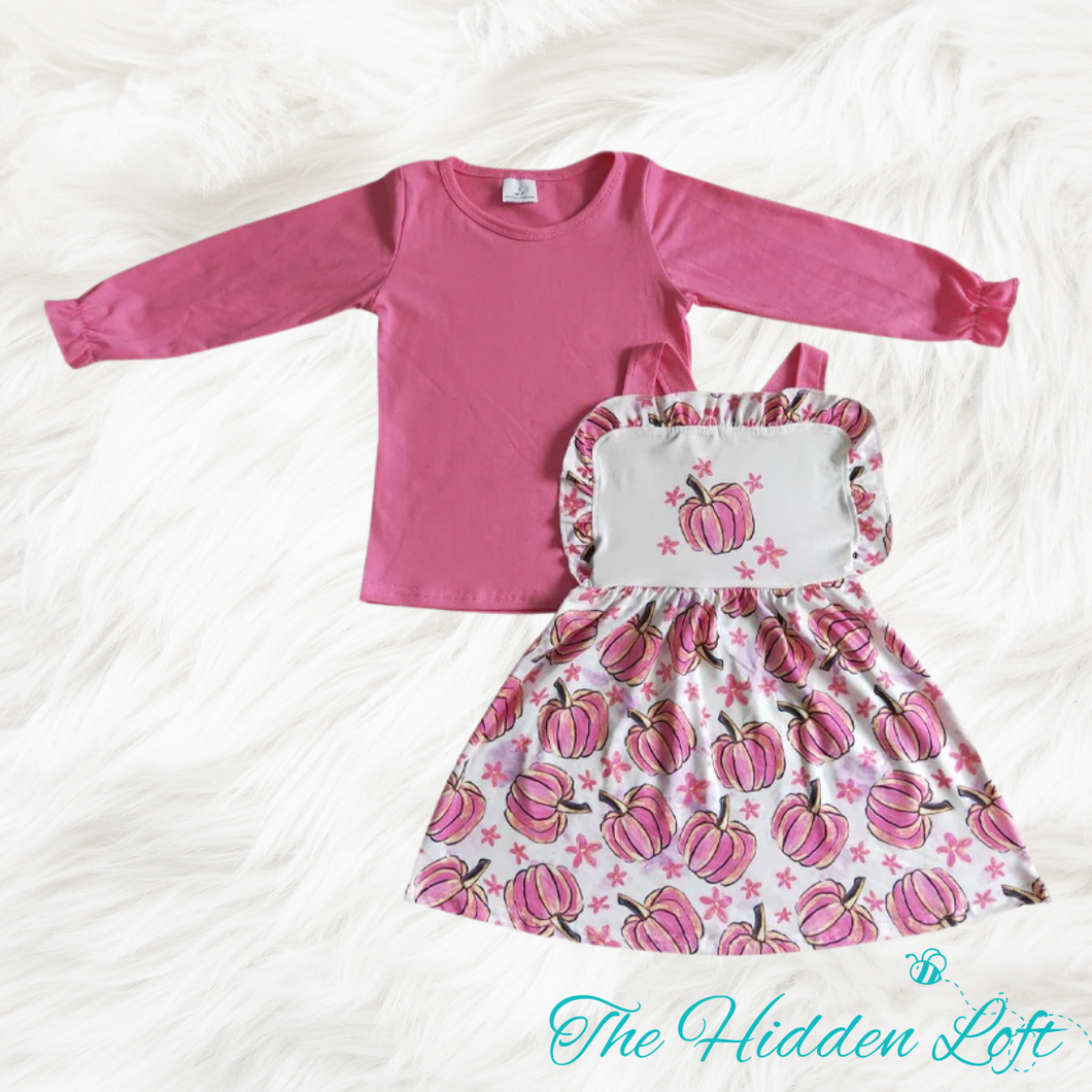Pink Pumpkin Dress