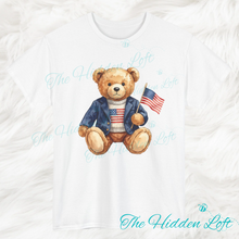 Load image into Gallery viewer, Patriotic Bear T-Shirt