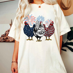 Patriotic Chicken T-Shirt