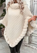 Load image into Gallery viewer, Fur Trim Sweater
