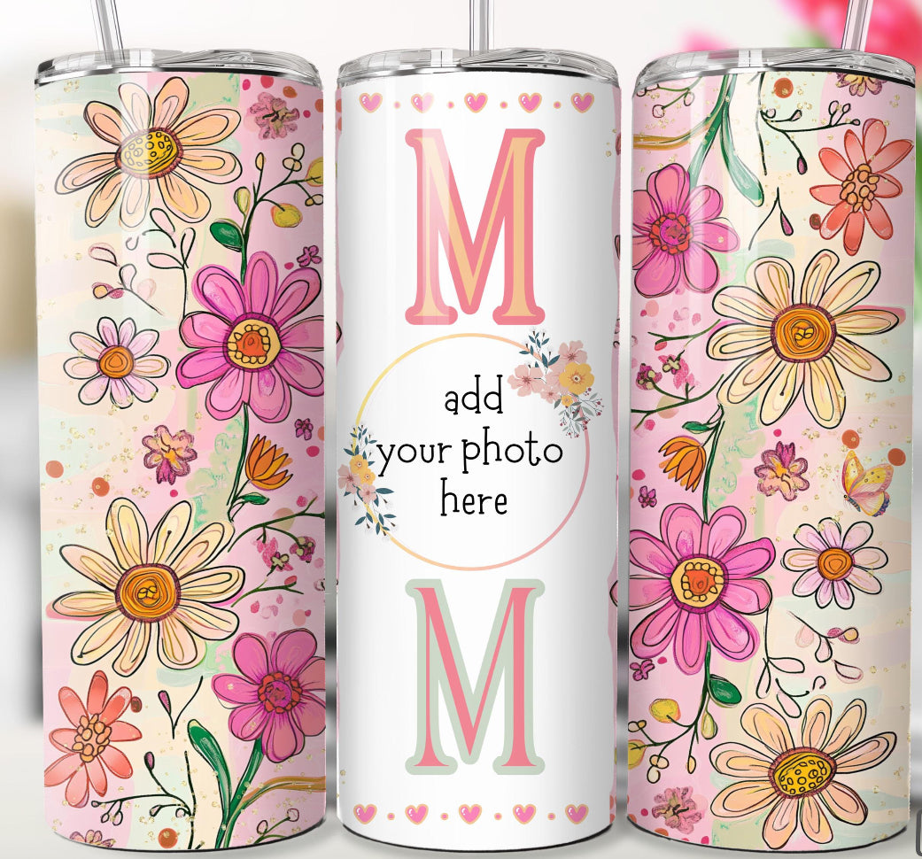 Mom Photo Tumbler
