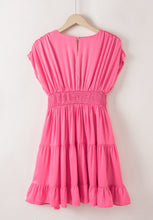 Load image into Gallery viewer, Pink Tiered Dress