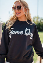 Load image into Gallery viewer, Chenille Game Day Sweatshirt