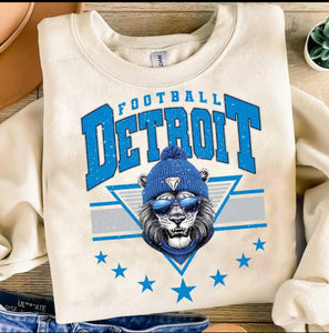 Detroit Football Sweatshirt