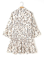 Load image into Gallery viewer, Light Leopard Tiered Dress