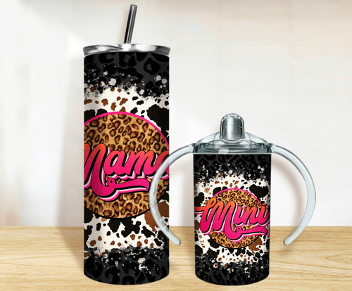 Mama and Mini Matching Sublimated Cups