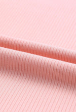 Load image into Gallery viewer, Dotty Mesh Ruffle Sleeve Ribbed Top