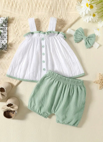 Cotton Shorts Baby Outfit